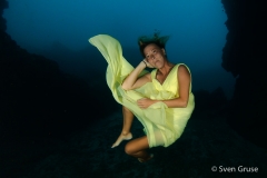 Unterwasserfoto Apnoe